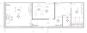 Amenity Area Architectural Floor Plan