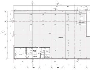 Warehouse Architectural Floor Plan